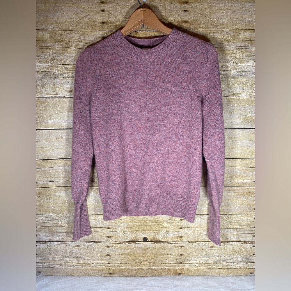 Veronica Beard 100% Cashmere Pullover Sweater Pink sz XS Crewneck